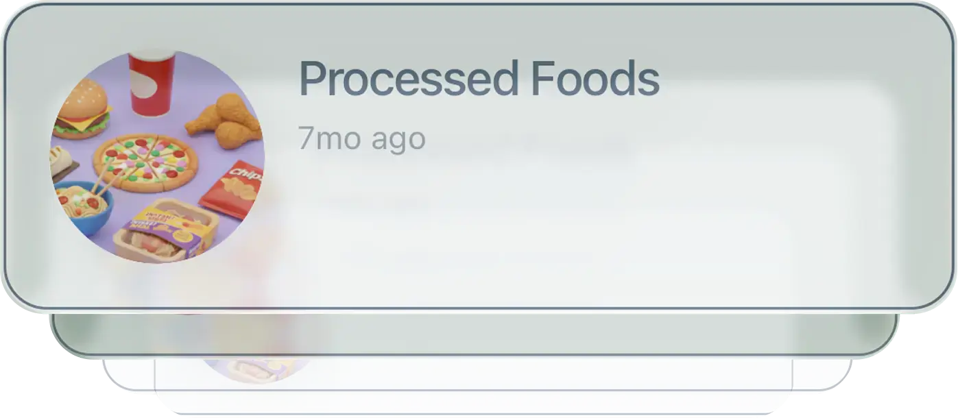 Personalized psoriasis trigger results showing food sensitivity discoveries unique to your body